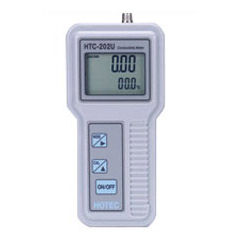  手提式微電腦導電度/溫度計 - HTC-202U